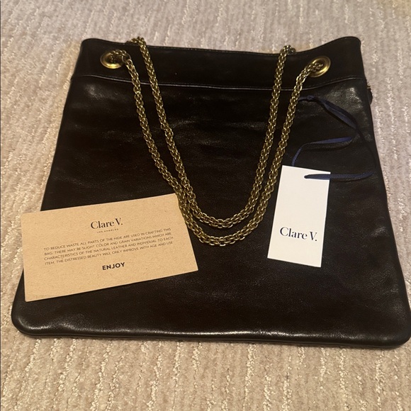 NWT Clare V. Delphine Tote.Chic, versatile & functional.No longer for sale on CV - Picture 1 of 12